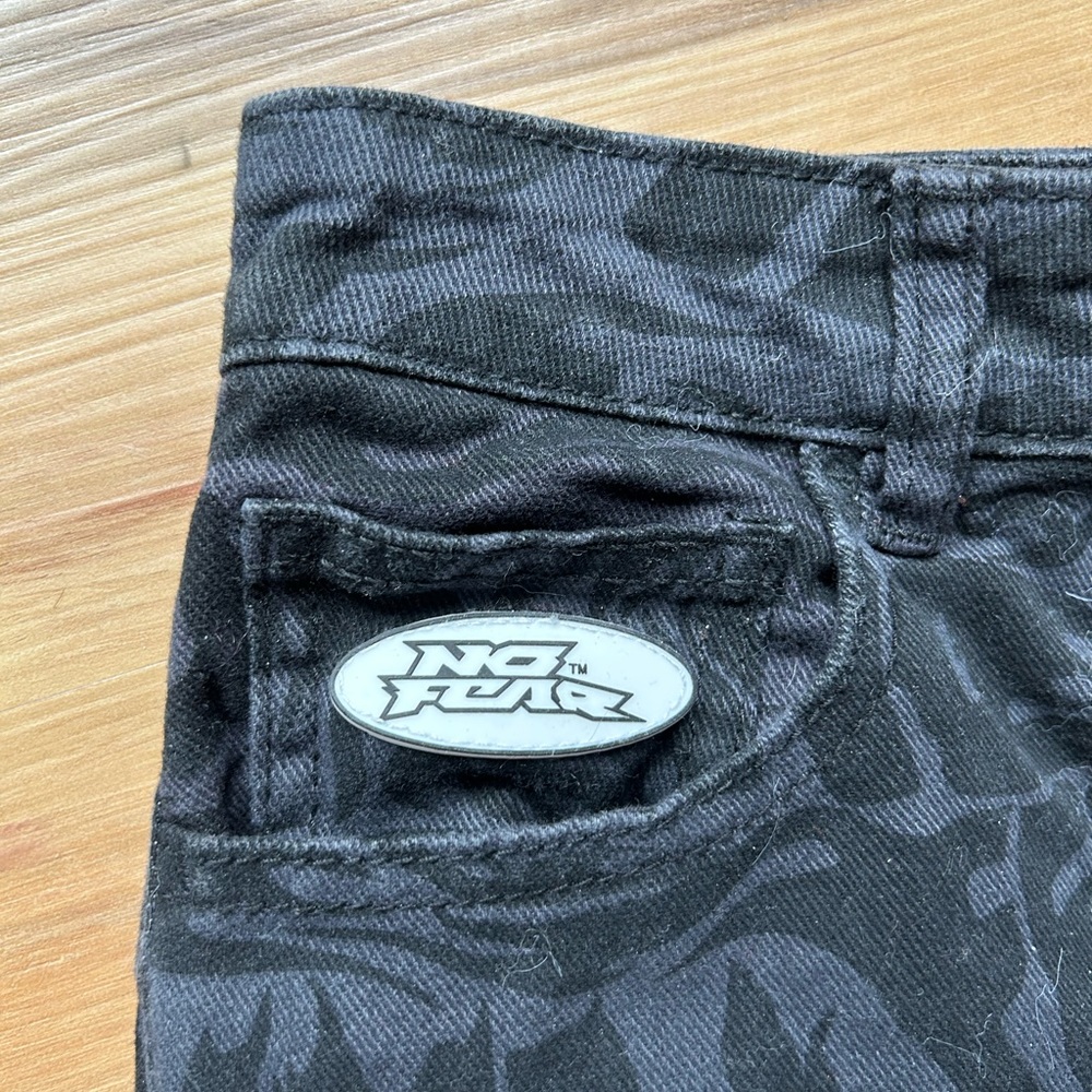 💗black and gray straight leg pants - Picture 3 of 6